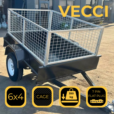 6×4 Cage Trailer “VECCI” | Ferntree Gully