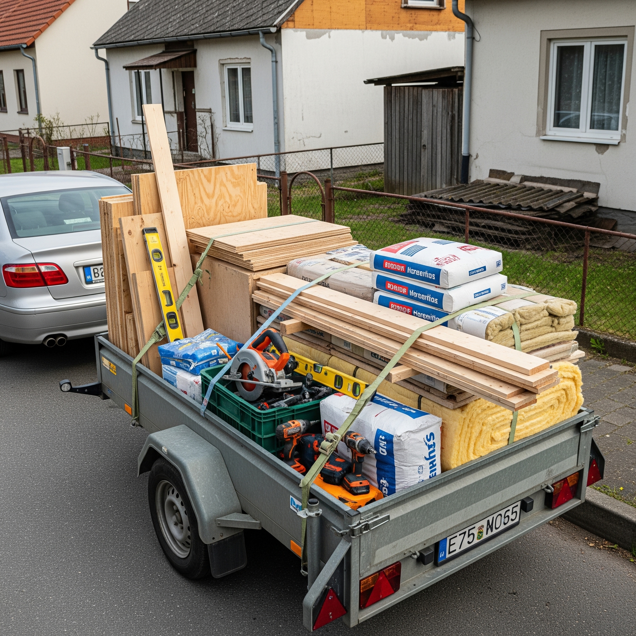 TrailerLink Box Trailer for transporting goods securely