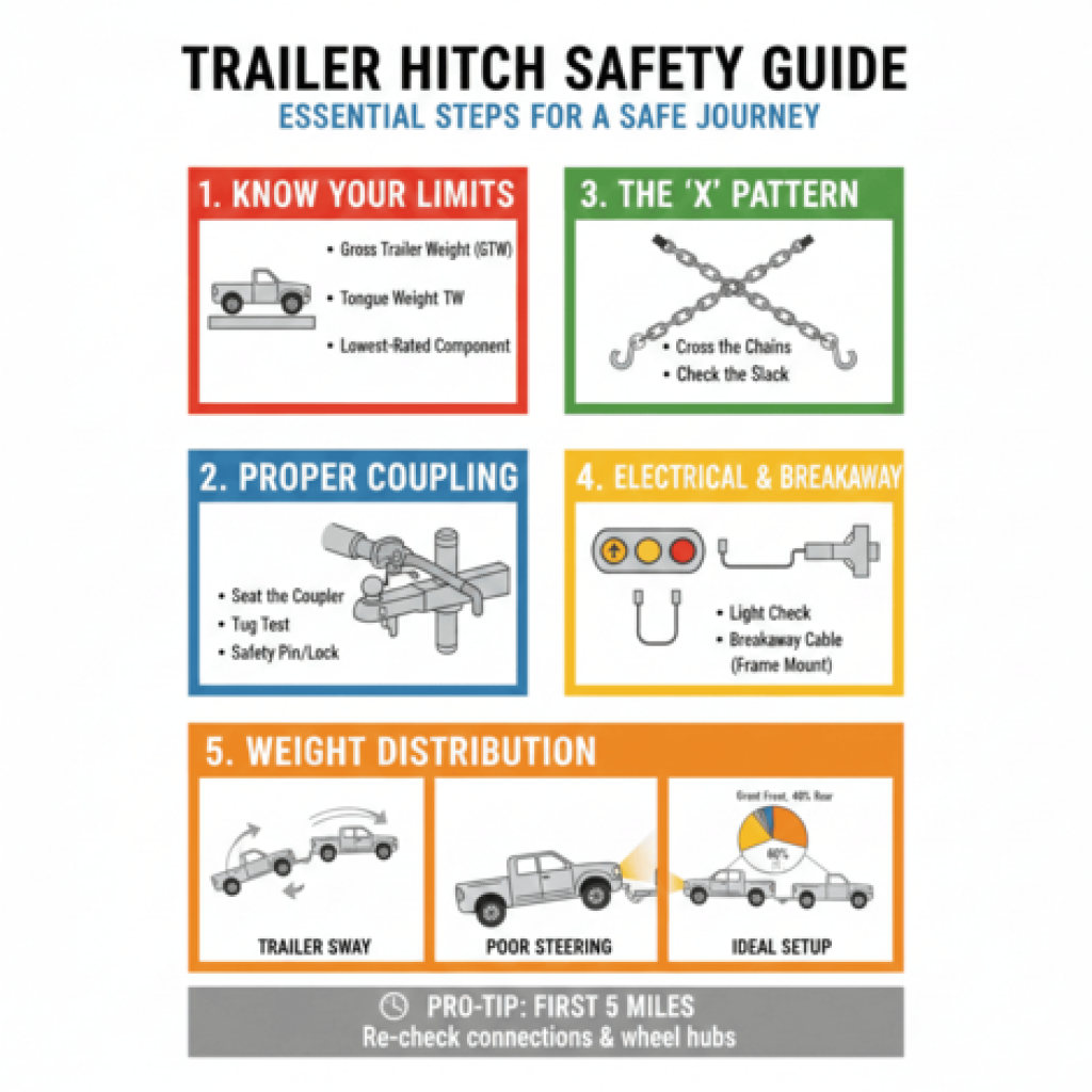 Trailer Hitch Safety Guide | Safety Chain Requirements & Tips